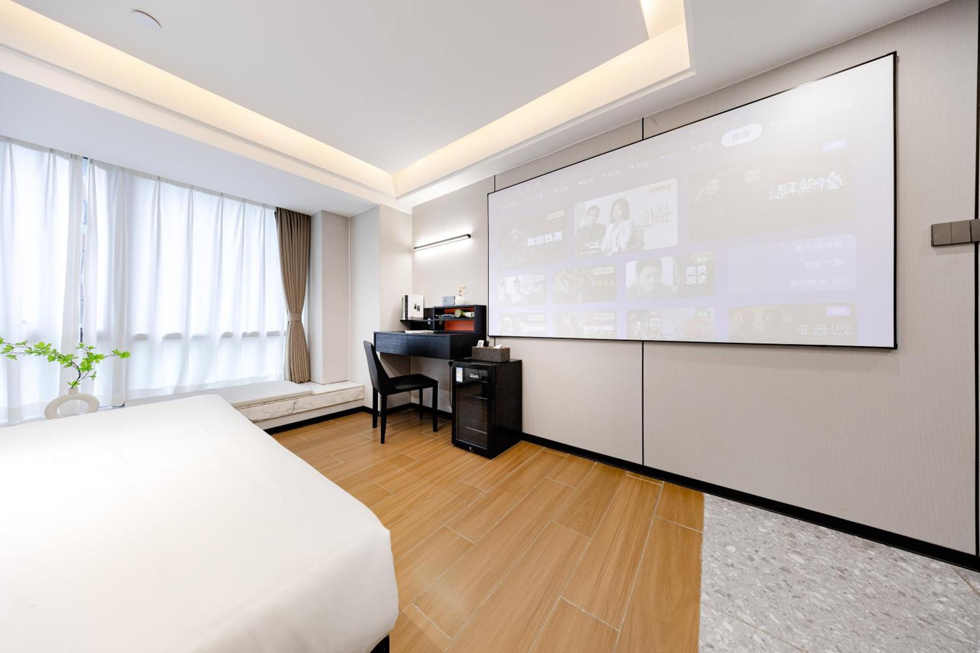 Yu Manju High-Floor Huge-Screen Audiovisual Hotel-Guangzhou Tower Zhujiang New Town Sports West Road Branch Dış mekan fotoğraf