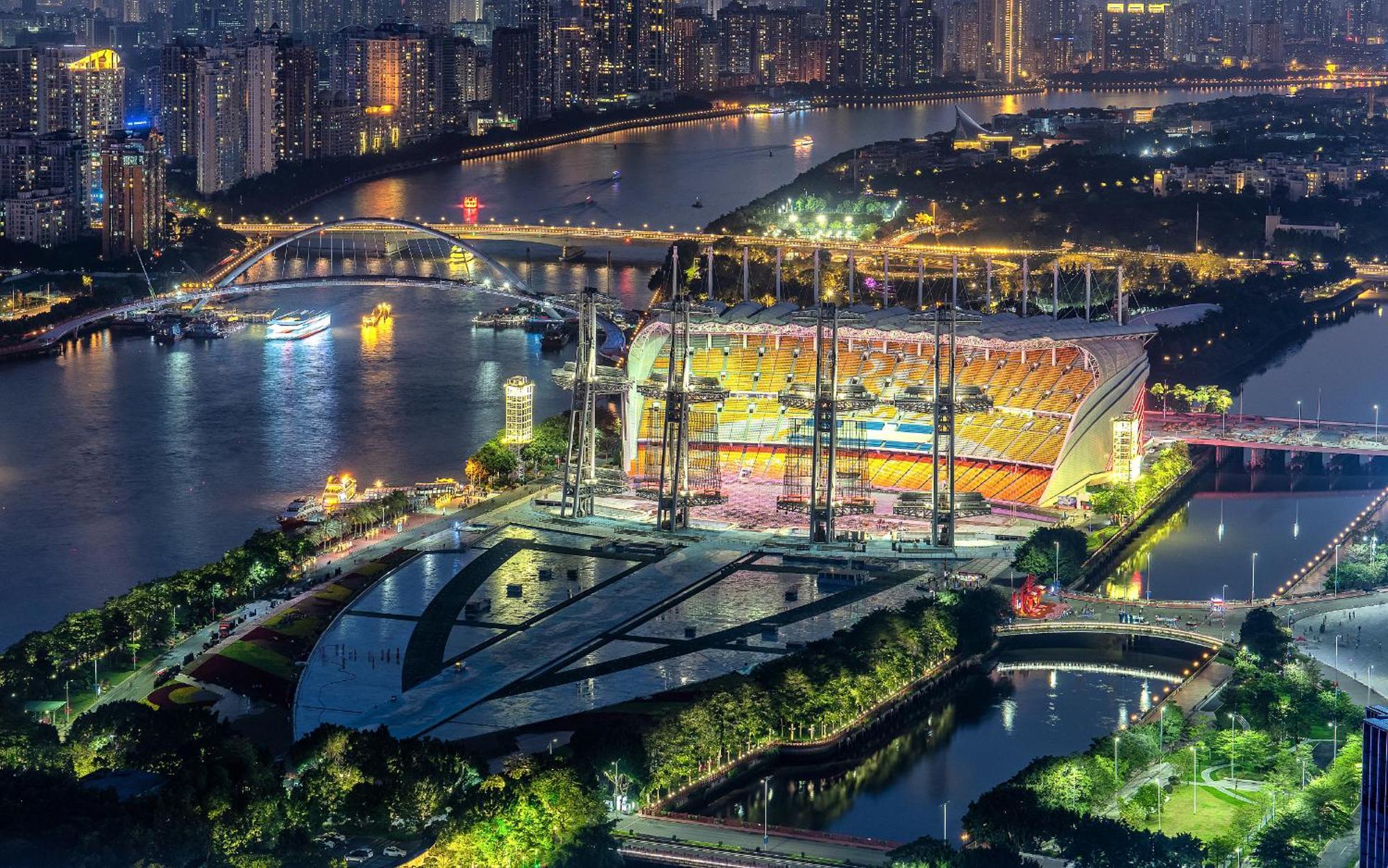 Yu Manju High-Floor Huge-Screen Audiovisual Hotel-Guangzhou Tower Zhujiang New Town Sports West Road Branch Dış mekan fotoğraf